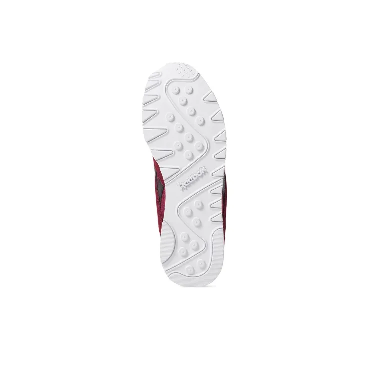 Reebok Classic Nylon Running Shoes Women's Low-Top Burgundy-4