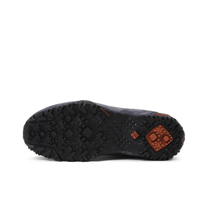 Columbia Slip Resistant, Abrasion Resistant, Breathable Low Top Hiking Shoes Men's Dark Gray-3