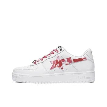 A BATHING APE Bape Sta Low White ABC Camo Pink 2021