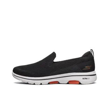 Skechers Go Walk 5 Low Top Loafers Black/White