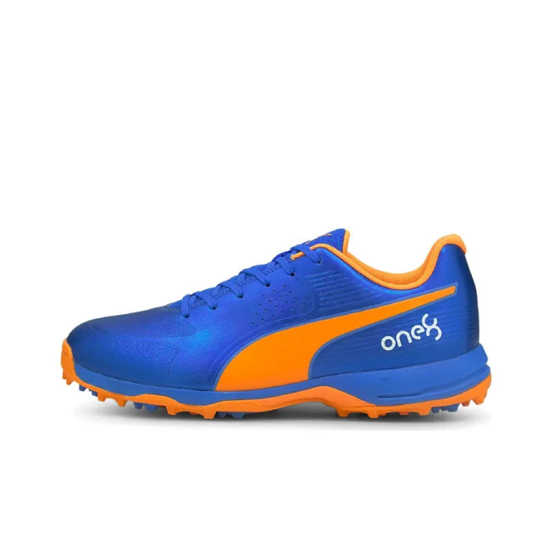 One8 x PUMA One8 Virat Kohli FH Rubber Anti-Slip And Wear-Resistant Lightweight Low-Top Running Shoes Men's Blue Orange-0