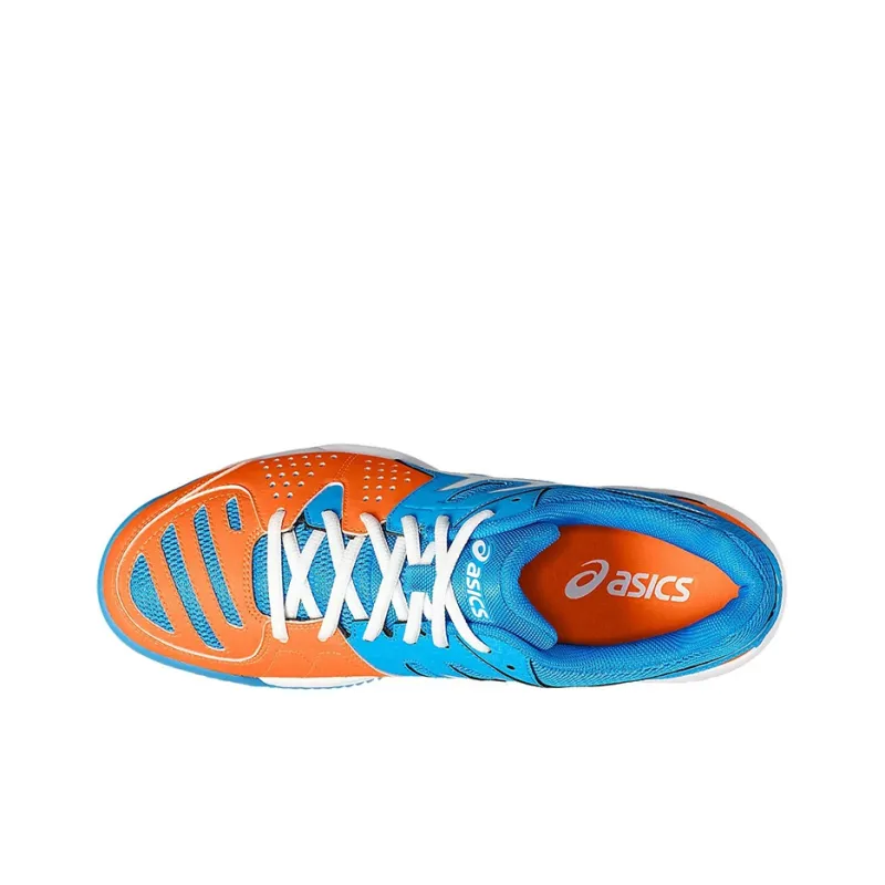 Asics Gel-Padel Pro 3 SG Wear-Resistant Slip-Resistant Low-Top Running Shoes Men's Blue Orange-2