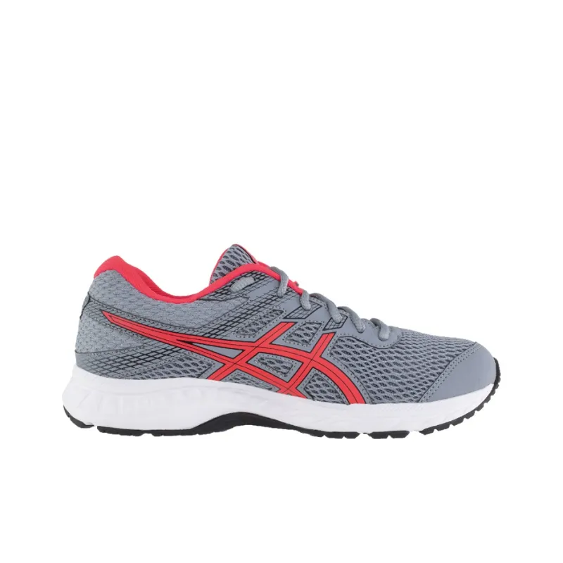 Asics Gel-Contend 6 Breathable Low-Top Running Shoes Women's Gray Orange-1