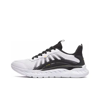 Erke Aurora Force Neutral Low Top Sports Casual Shoes Men's White Black