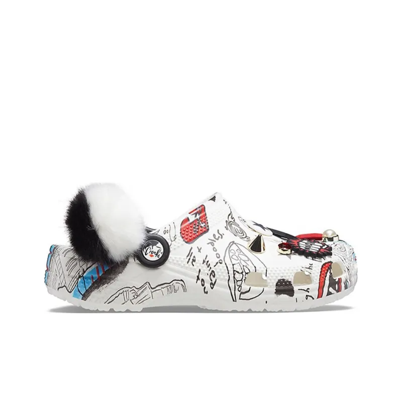 Crocs Disney X Crocs Pattern Unisex White Sandals-1