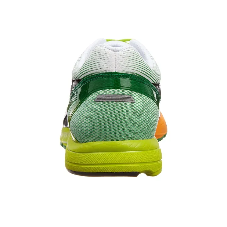 Asics Skysensor Glide 2 Wear-Resistant Low-Top Running Shoes Men's White Silver Green-3