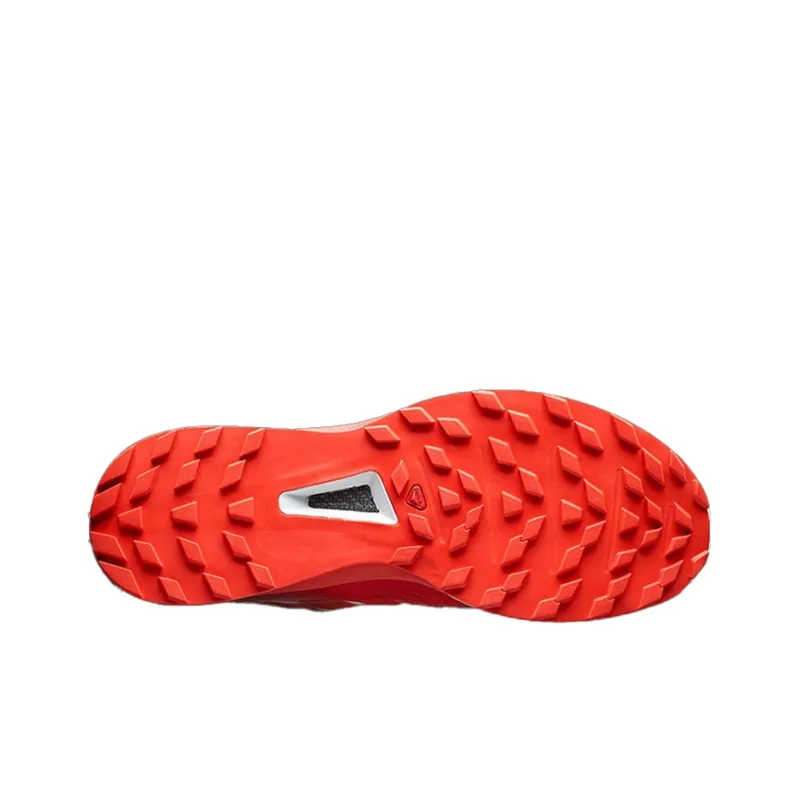 SALOMON S/lab Ultra 2 Slip Resistant, Abrasion Resistant, Breathable Low Top Hiking Shoes Men's Red-4