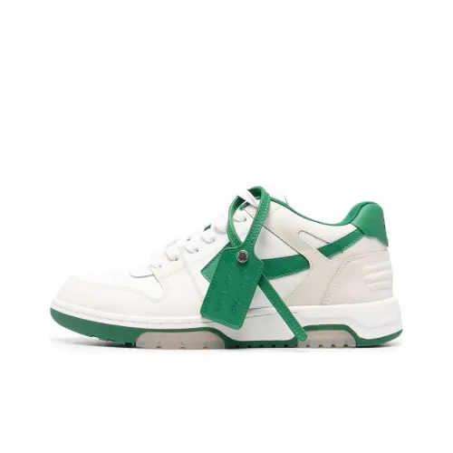 OFF WHITE Out Of Office Low Top Sneaker 'Green White'
