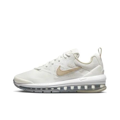 Nike Air Max Genome Running Shoes Women's Low-Top Off White