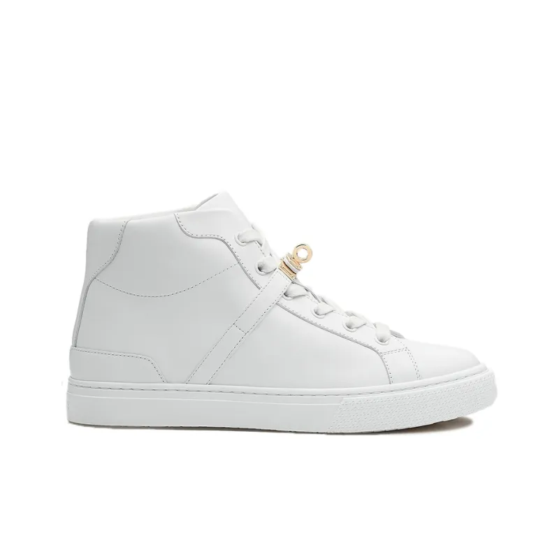 HERMES Daydream High Top Stylish Skateboarding Shoes Women's White-1