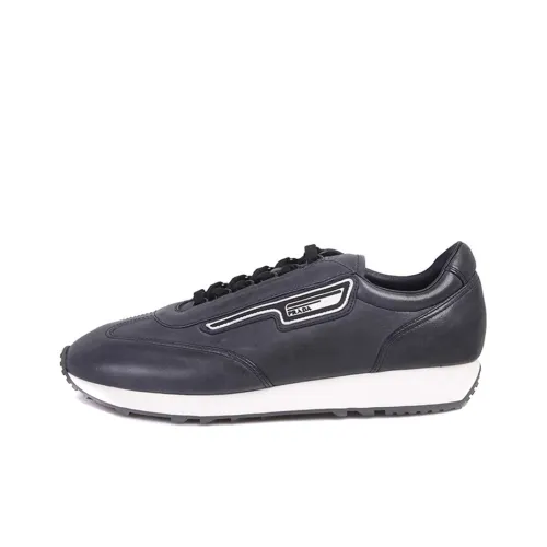 PRADA Casual Shoes Men Low-Top Blue/White