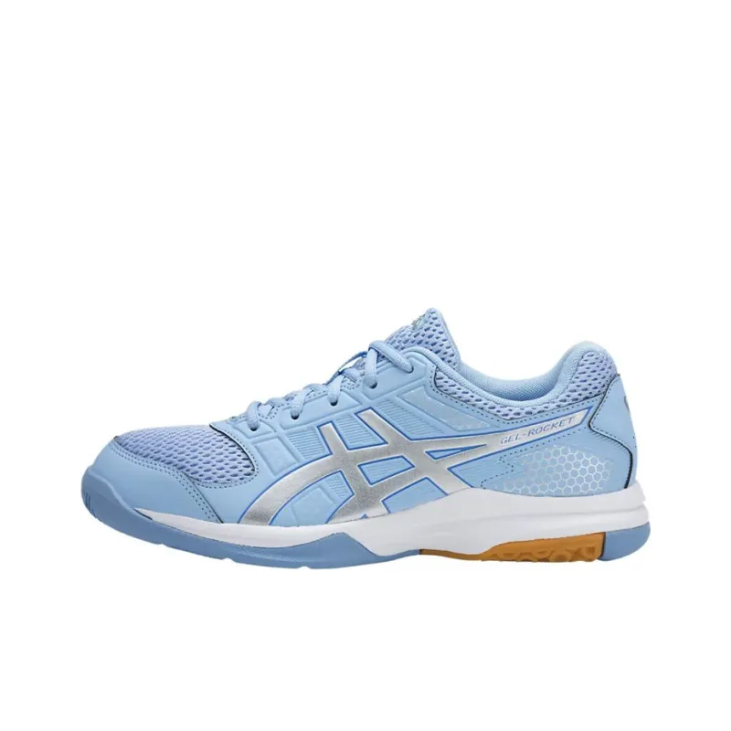 Asics Gel-Rocket 8 Running Shoes Women's Low-Top Blue/Silver-0