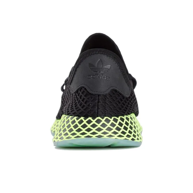 Adidas Deerupt Core Black Ash Blue-4