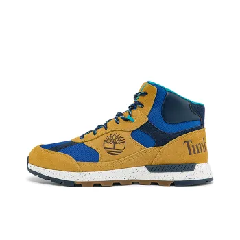 Timberland Running Shoes Men Mid-Top Wheat/Blue/White