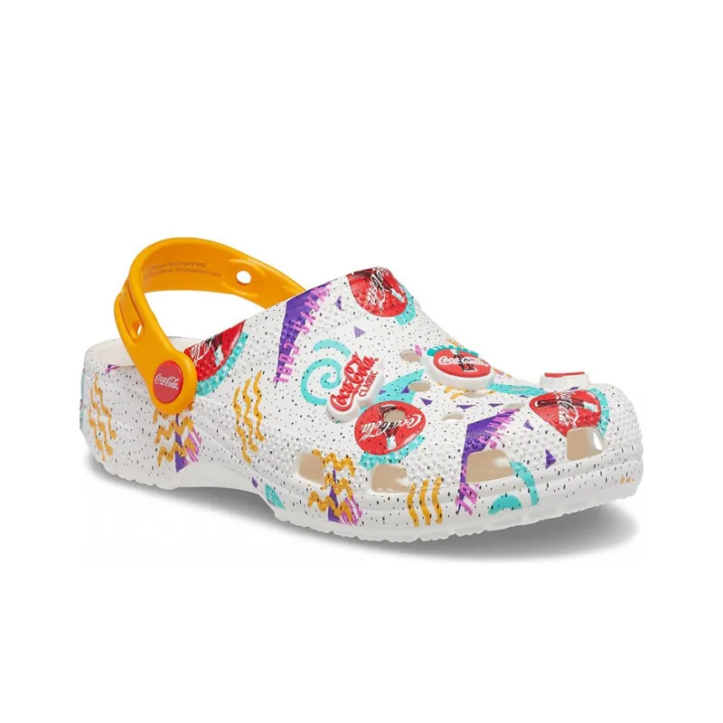 Crocs Classic Clog 90s Coca Cola White-2
