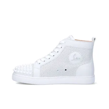 CL LUBOTING High Top Skateboard Shoes Women's White