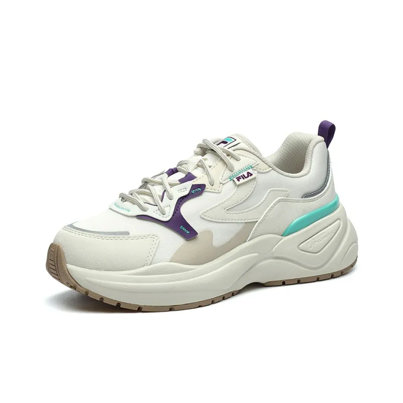 FILA Fashion Sneakers White/Blue Women's-1