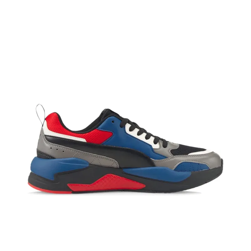 PUMA X Ray 2 Casual Shoes Men Low Top Gray/Black/Red/Blue-1