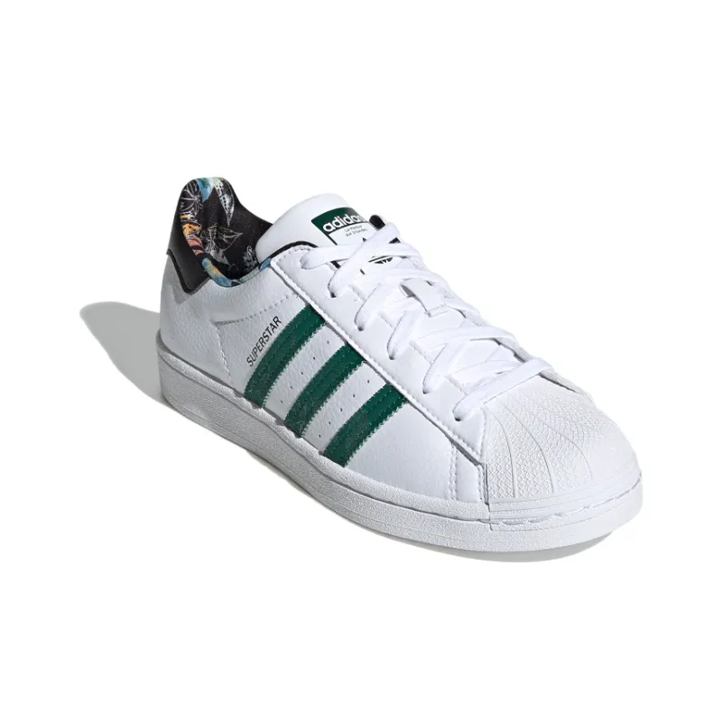 Adidas Originals Superstar 'Black White Green' Women's-2