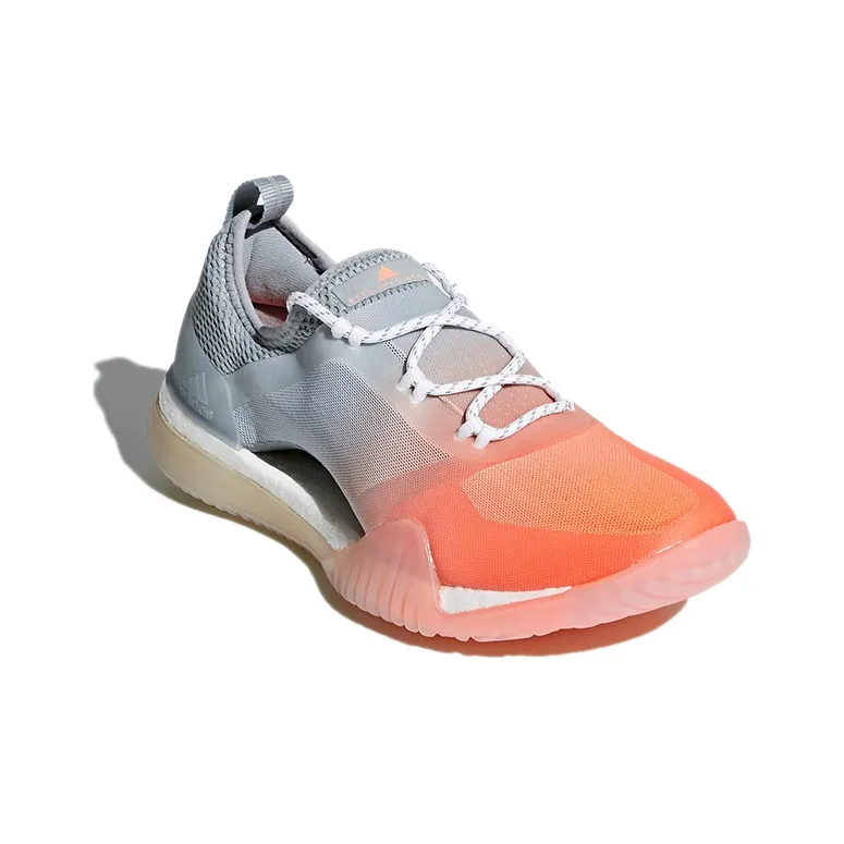 Adidas PureBoost X Tr 3.0 X Stella McCartney 'Gray White Orange' Women's-2