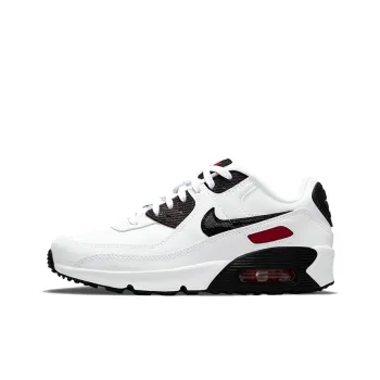 Nike Air Max 90 Ltr White Black Red GS
