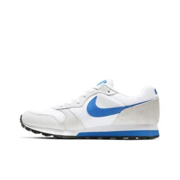 Nike MD Runner 2 Cushioned Slip Resistant Low Top Running Shoes Men's Blue White Gray