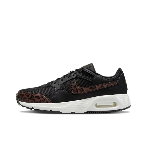 Nike Air Max SC Running Shoes Women's Low-Top Black/White/Brown