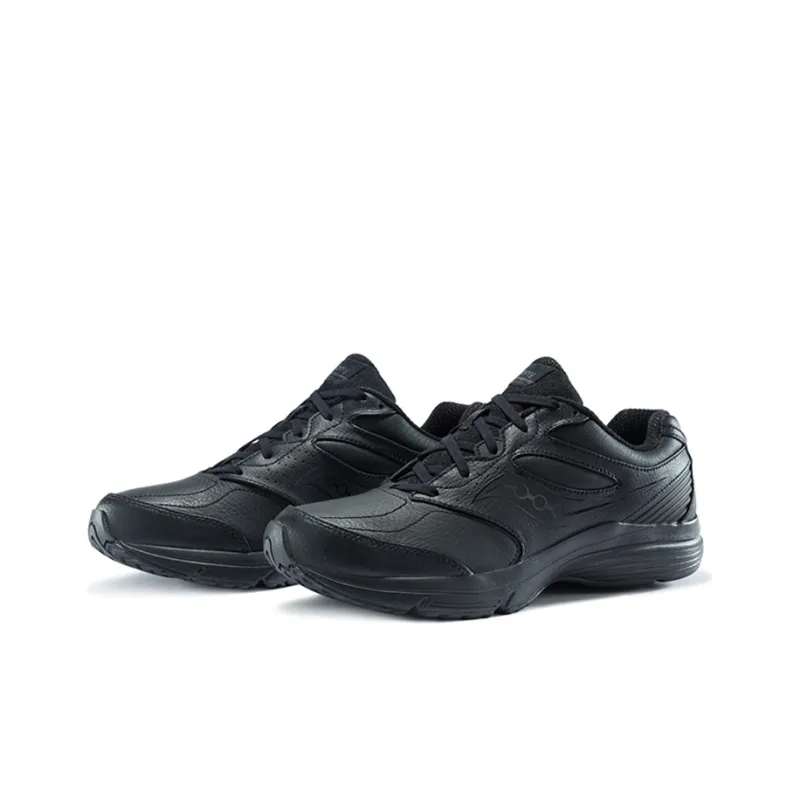 Saucony Cushioning Anti-Slip And Wear-Resistant Support Low-Top Running Shoes Men's Black-2