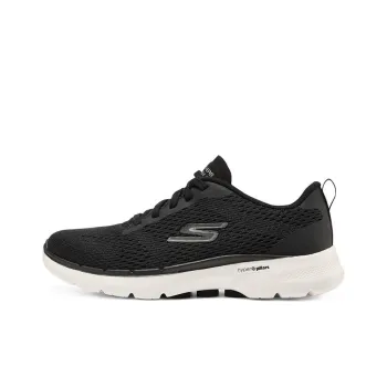 Skechers Go Walk 6 Low tops Sport Shoes Black/White Women's