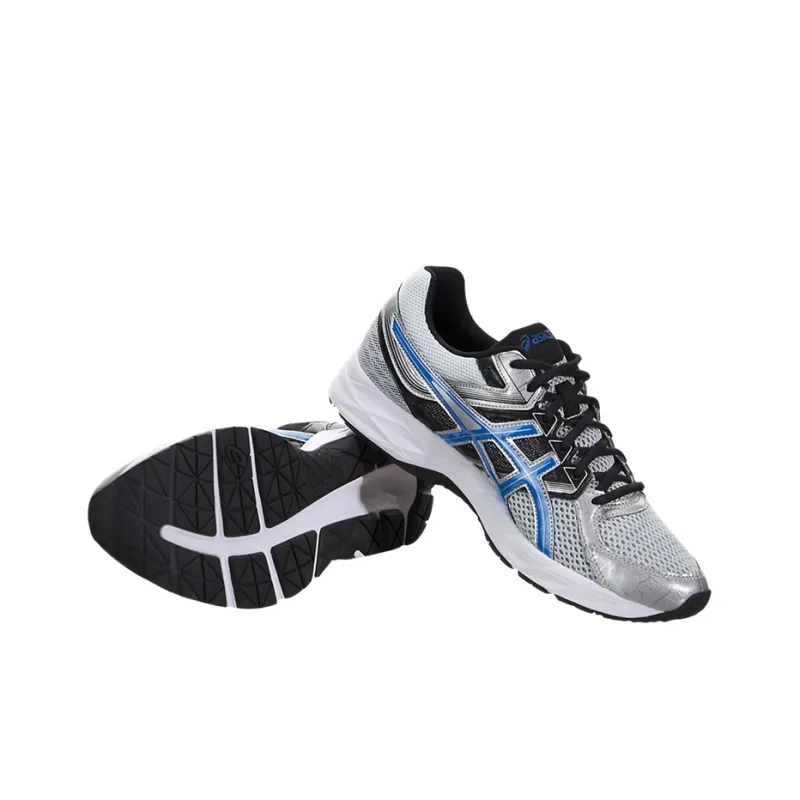 Asics Gel-Contend 3 Breathable Low-Top Running Shoes Men's Silver Gray-3