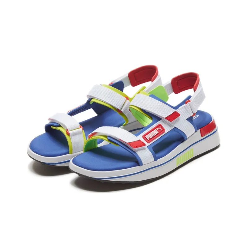PUMA Future Rider Game On 'White Risk Red'-2