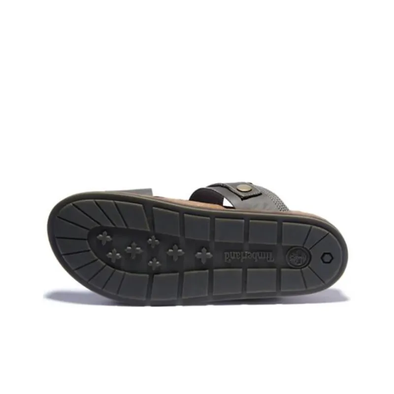 Timberland Rubber Sole Slip-Resistant Slide Slippers Men's Gray-3