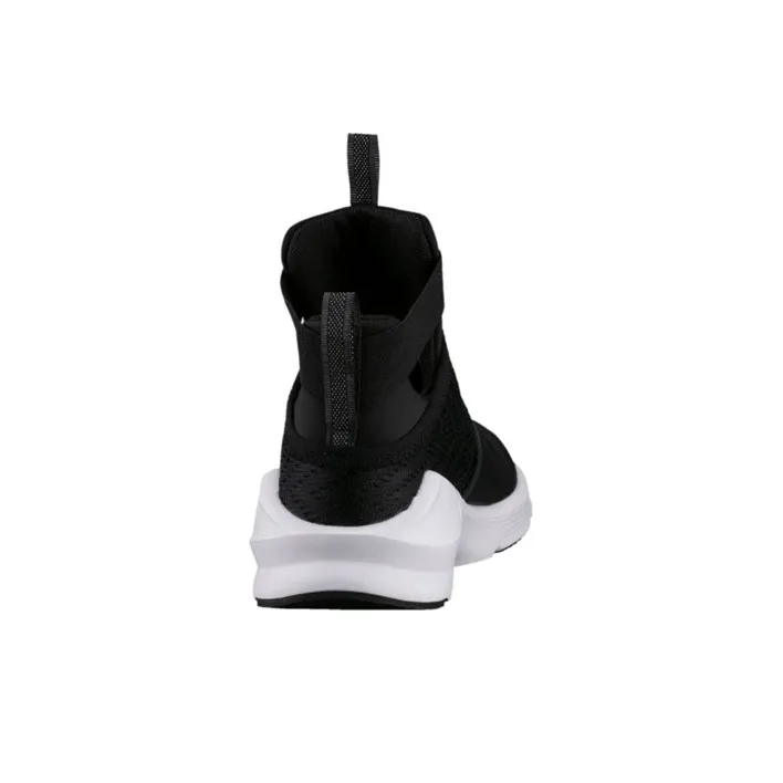 PUMA Fierce Strap Swirl High-Top Running Shoes Women's Black-4