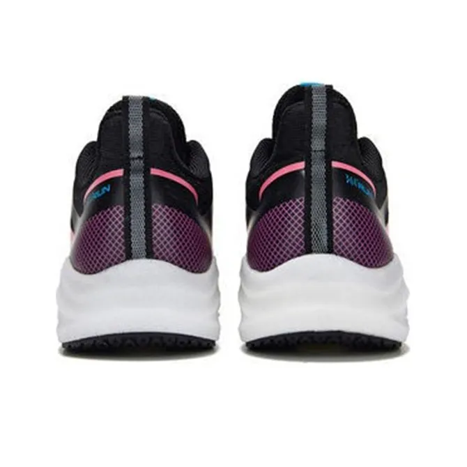 361° Cushioning And Breathable Low Top Running Shoes Women's Obsidian Black-3