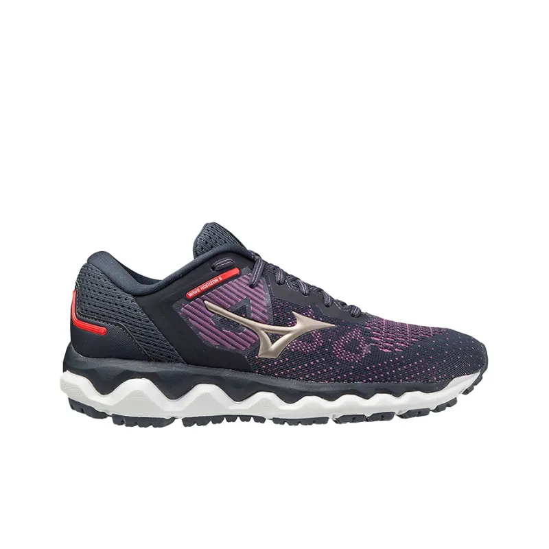 Mizuno Horizon 5 Running Shoes Women's Low-Top Black/Purple-1