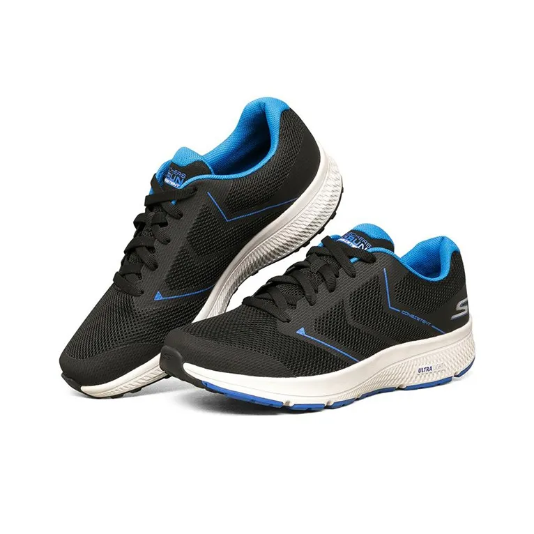 Skechers Go Run Consistent 'Black White Blue'-2