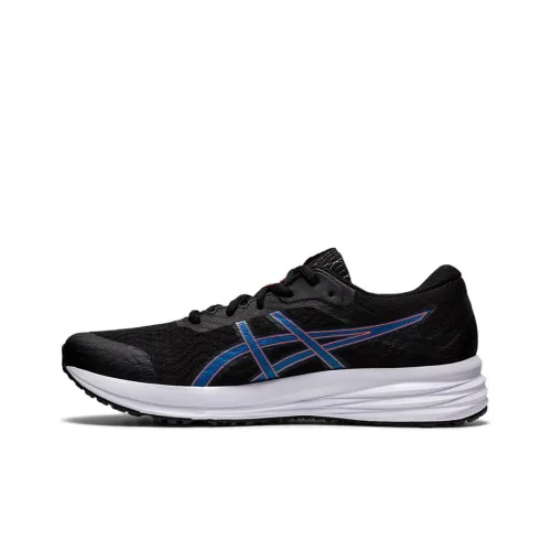 Asics Patriot 12 Running Shoes Men Low-Top Black/Blue