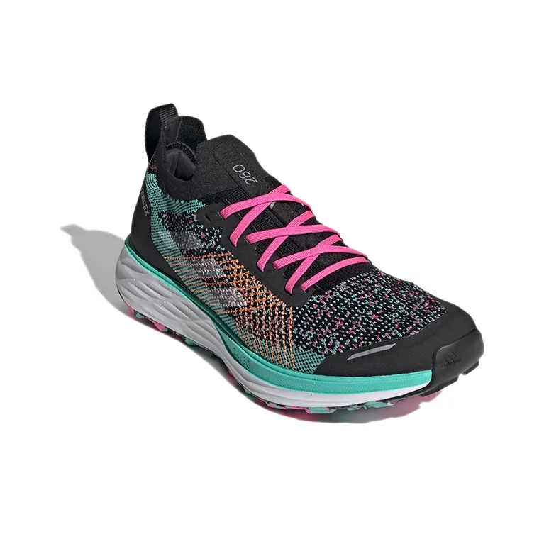 Adidas Terrex Two Primeblue Trail 'Black Green'-2