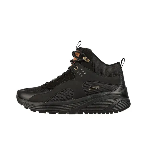 Skechers Bob's Casual Shoes Women's Mid Top Pure Black