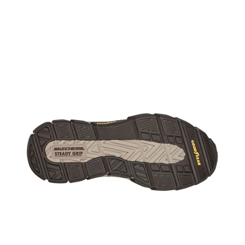 Skechers Respected Running Shoes Men Low-Top Brown-3