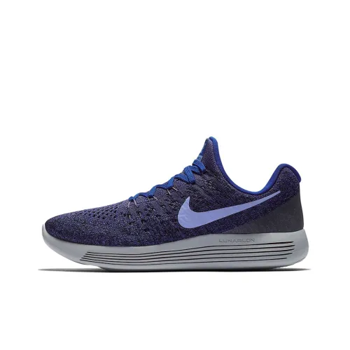 Nike LunarEpic Flyknit 2 Running Shoes Women's Low-Top Blue