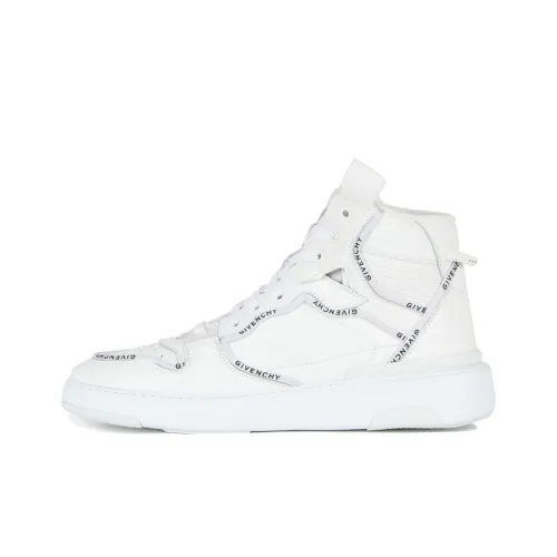 Givenchy Wing Mid 'Logo Profiles - White'