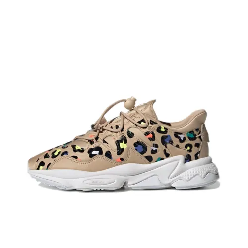 Adidas Originals Ozweego Plus 'Brown Black Yellow' Women's
