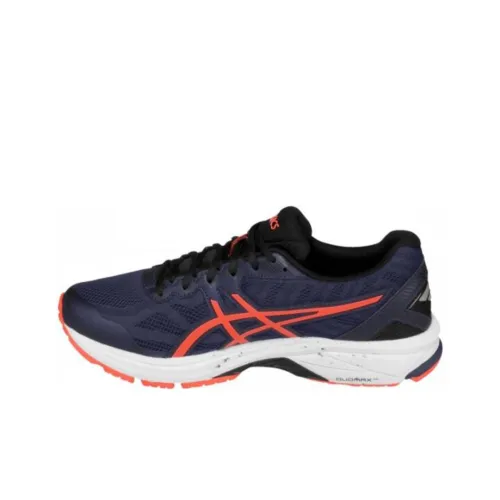 Asics GT-1000 5 Running Shoes Men Low-Top Blue/Red