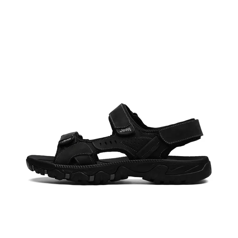 Jeep River Trekking Shoes Men's Black-0