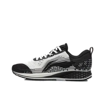 LiNing Red Hare 4 V2 Cushioned Wear Resistant Breathable Lightweight Low Top Running Shoes Women's Black White