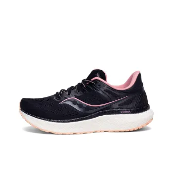 saucony Hurricane 23 Black Rosewater Women's Wide