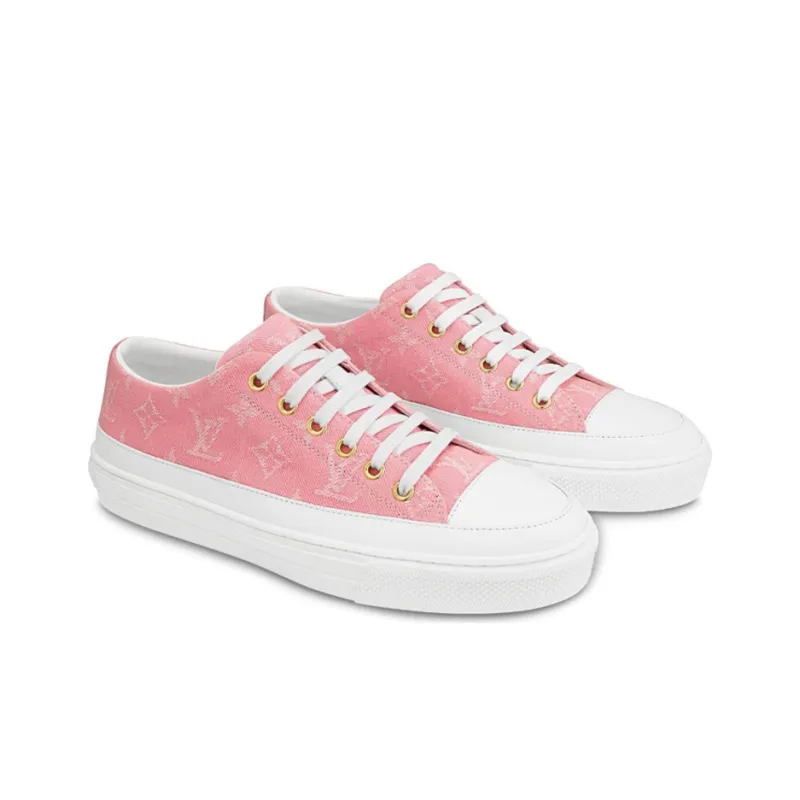 LOUIS VUITTON Stellar Low Top Sneakers Pink Women's-2