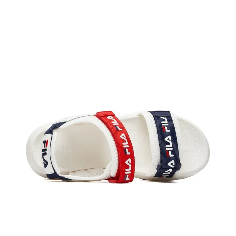 FILA Tracer Sports Sandals For White/Red Women's-4