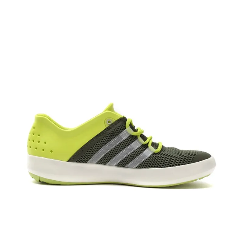 Adidas Climacool BOAT PURE Anti Slip Wear Resistant Breathable Lightweight Low Top Outdoor Shoes Unisex Green-1